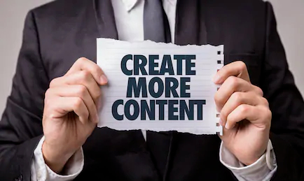 Create More Content