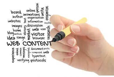 website content writing