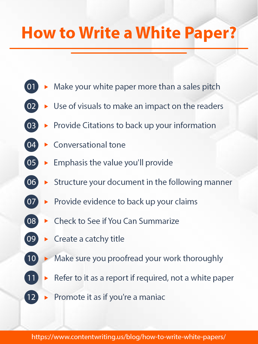 guide to writing a white paper