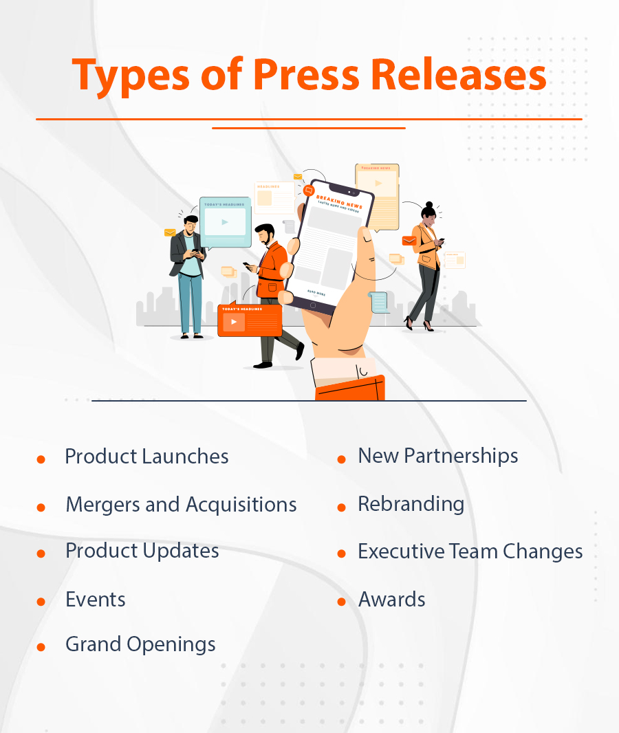 Types of Press Releases